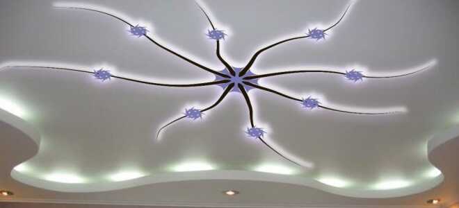 Потолок с подсветкой: простые советы как сделать его самостоятельно