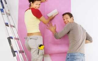 Как клеить обои на штукатурку – инструкция на фото и видео