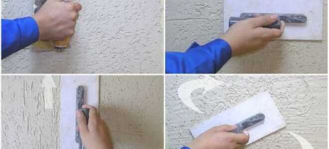 Штукатурка под дерево: технология нанесения своими руками на видео