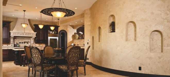 Итальянская штукатурка для стен: способы правильного нанесения