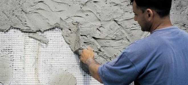 Армирующая сетка для штукатурки стен фасада: выбор и монтаж