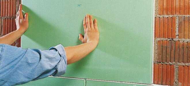 Чем приклеить гипсокартон к бетонной стене (19 фото): как прикрепить, на что крепить или клеить своими руками