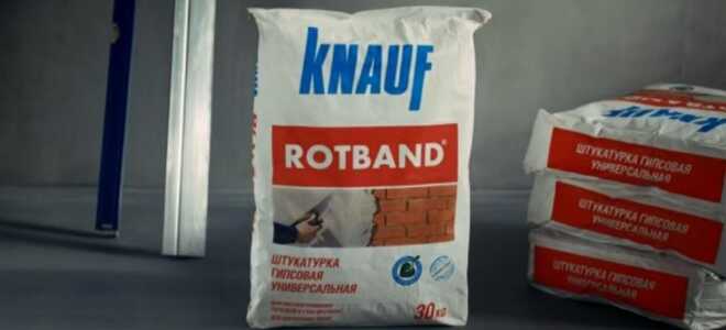 Штукатурка «Ротбанд Кнауф»: как правильно нанести и ТОП ошибок