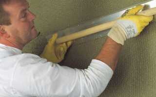 Штукатурка по бетону для наружных работ и внутренних