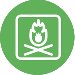 значек огня