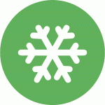 значек снежинки