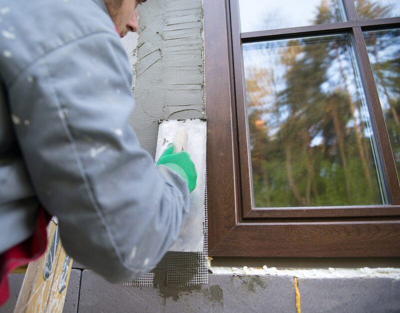 выравнивание откоса