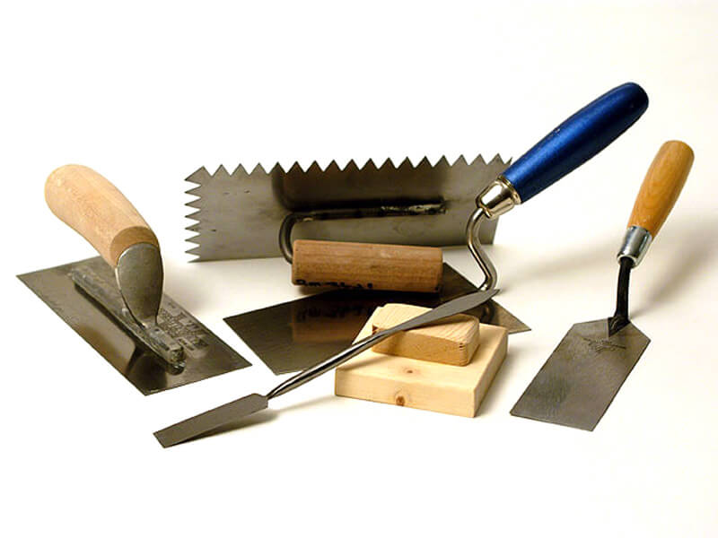 инструмент для штукатурки печи