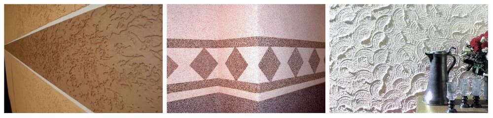 разновидности в минеральной штукатурке