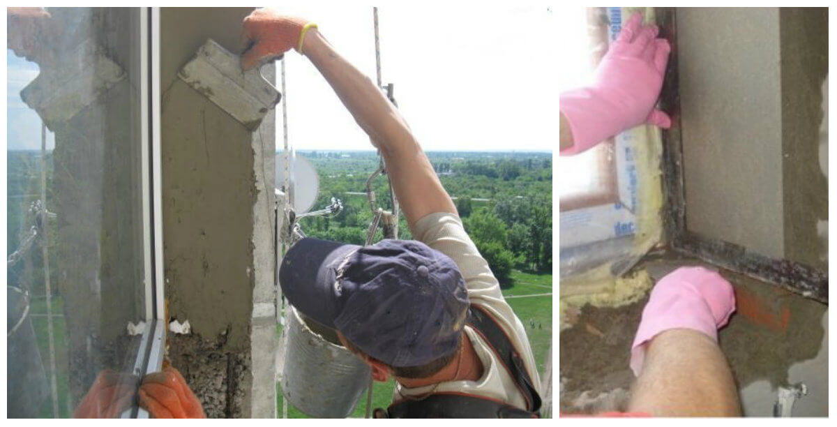 штукатурка откосов