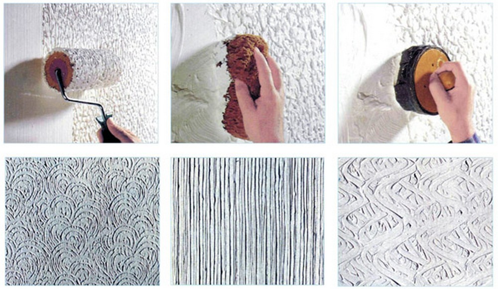 штукатурка с рельефом