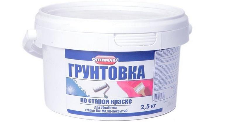 Акриловая грунтовка Оптимакс может быть нанесена на любую поверхность