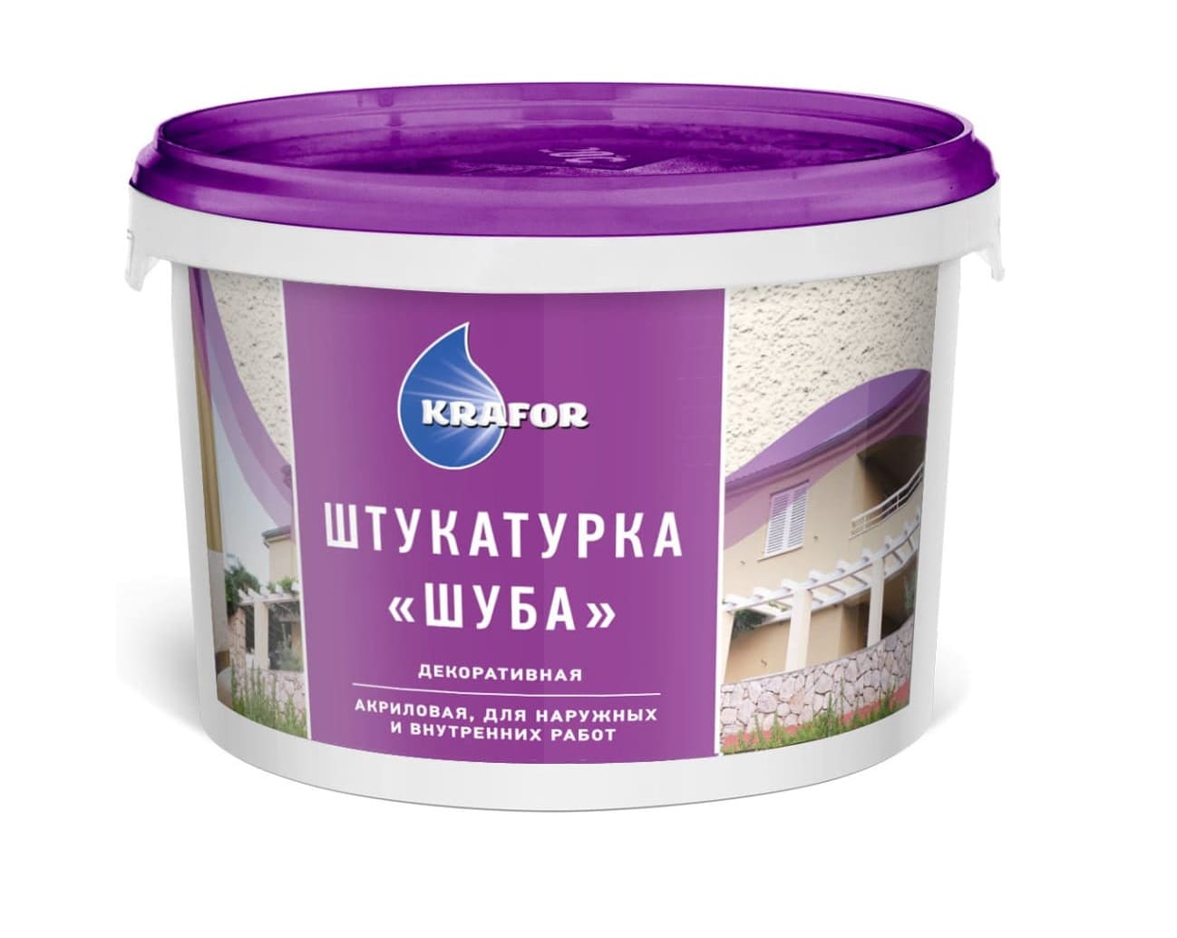 Акриловая штукатурка шуба (1)