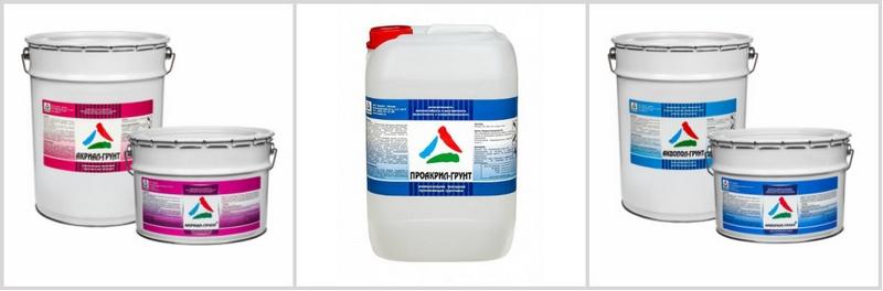 Акриловые грунтовки глубоко впитываются в толщу бетона, не имеют запаха, не токсичны