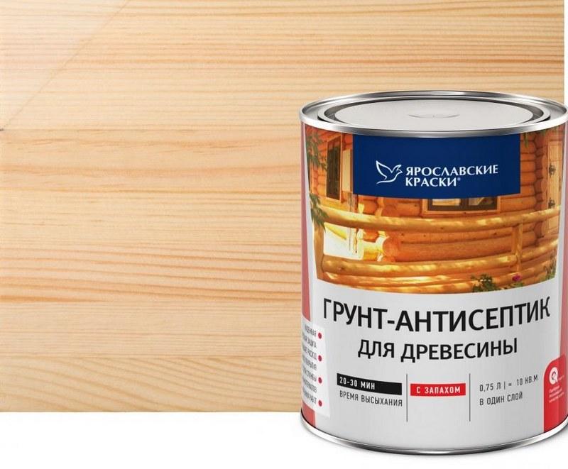 Антисептическая грунтовка используется для защиты древесины от грибка и плесени