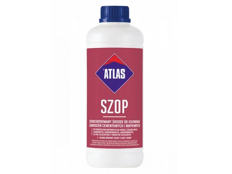 Atlas Szop отлично подходит для устранения засохших или застарелых загрязнений