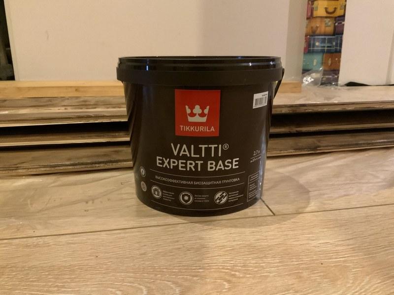 Биозащитная грунтовка Tikkurila Valtti Expert Base надежно защищает дерево от плесени и грибков
