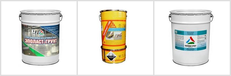 Эпоксидные грунтовки защищают бетонное основание от влаги и химических веществ