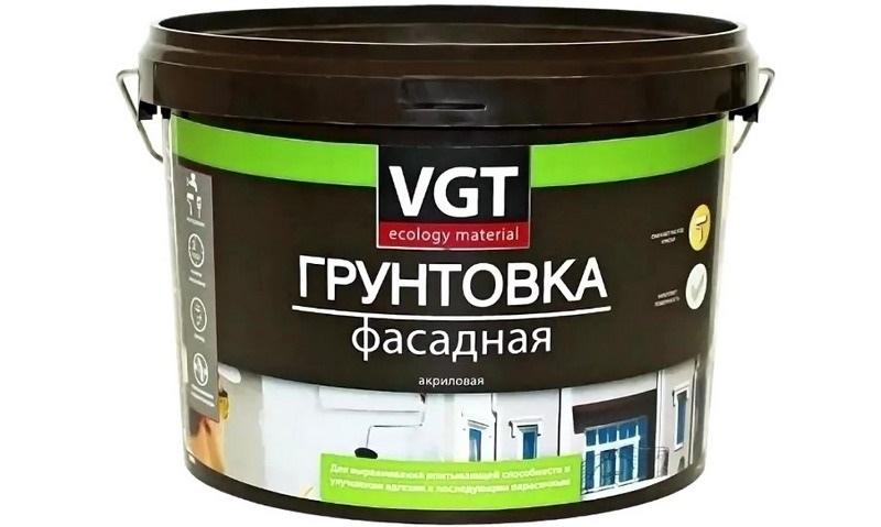 Фасадная грунтовочная смесь укрепляет стены, улучшает водоотталкивающие характеристики основания