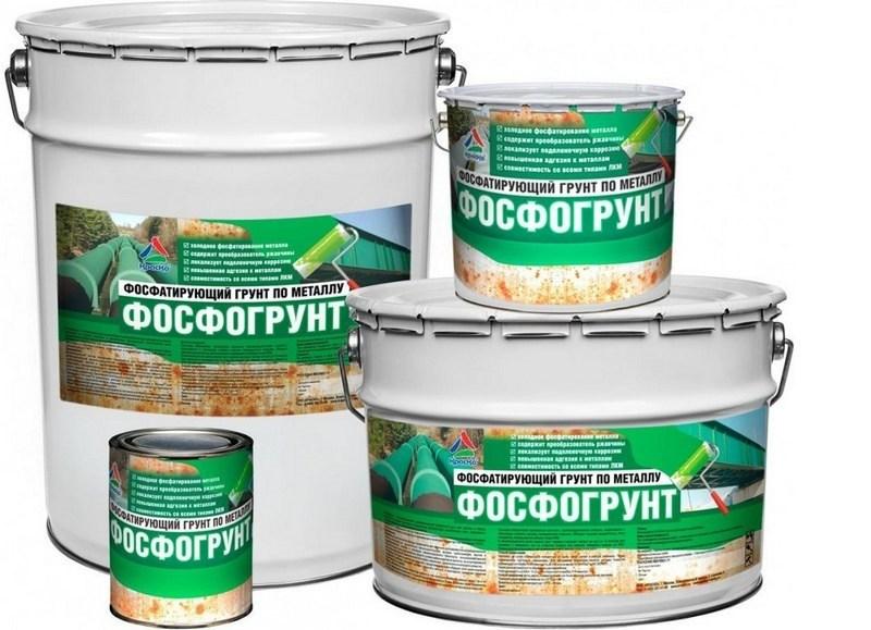 Фосфатная грунтовка имеет специализированный состав, предназначенный для защиты металлических поверхностей от коррозии