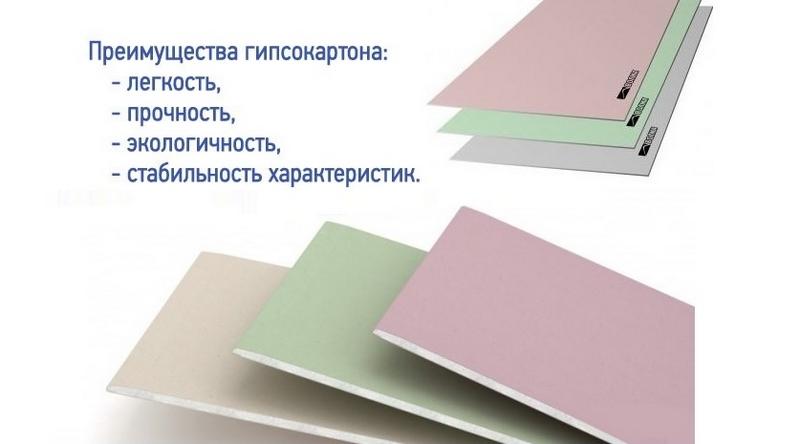 Гипсокартон - гибкий, недорогой и экологически чистый материал