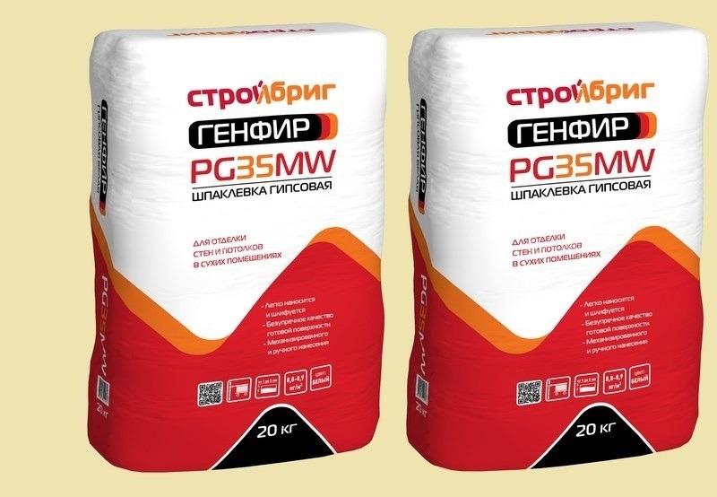Гипсовую шпаклевку применяют только для внутренних работ