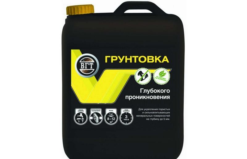 Грунтовки глубокого проникновения пользуются большой популярностью и значительно продлевают долговечность ремонта