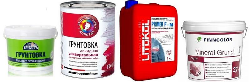 Грунтовочные составы для обработки впитывающих поверхностей