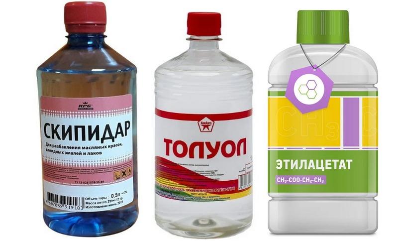 Химические средства для избавления от остатков засохшей суспензии