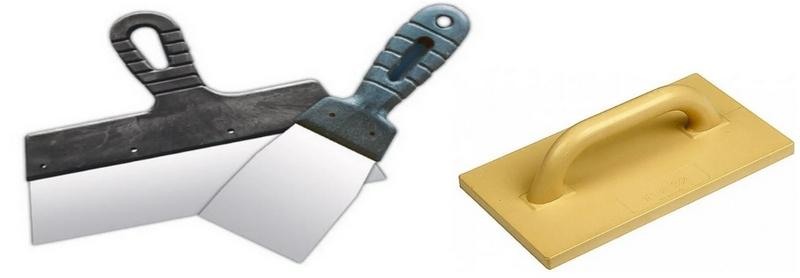 Инструменты для нанесения декоративной штукатурки