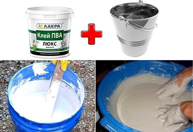 Изготовление грунтовки своими руками из клея ПВА