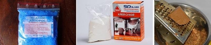 Компоненты для изготовления грунтовки своими руками