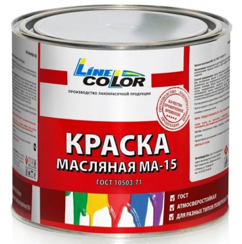 Масляной краской красят любые материалы, в том числе и «короед»