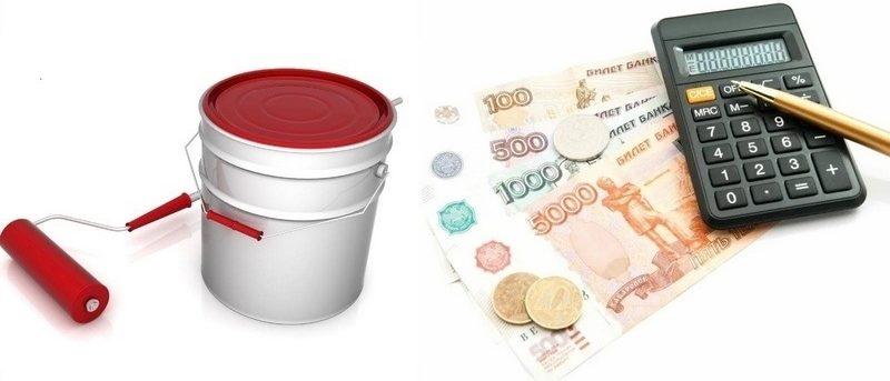На стоимость работ влияет выбранная техника исполнения, качество материала, площадь помещения