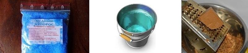 Необходимые ингредиенты для антисептической проникающей грунтовки