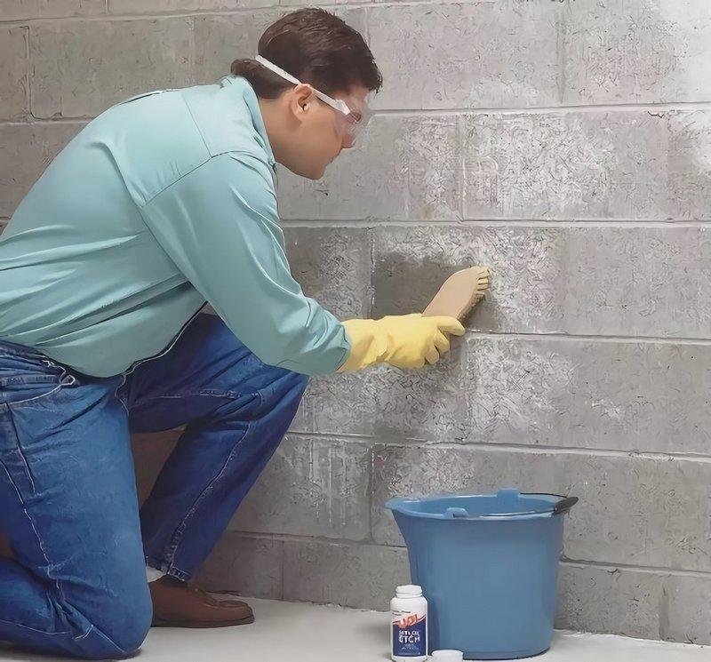 Перед грунтованием обязательно очищают поверхность от пыли и загрязнений