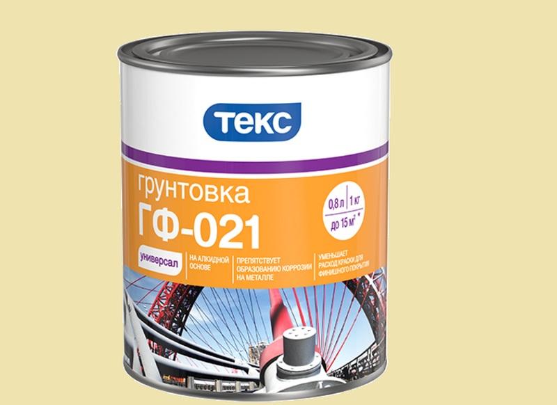 После нанесения грунтовка ГФ-021 от «ТЕКС» образует пленку, предотвращающую появление ржавчины