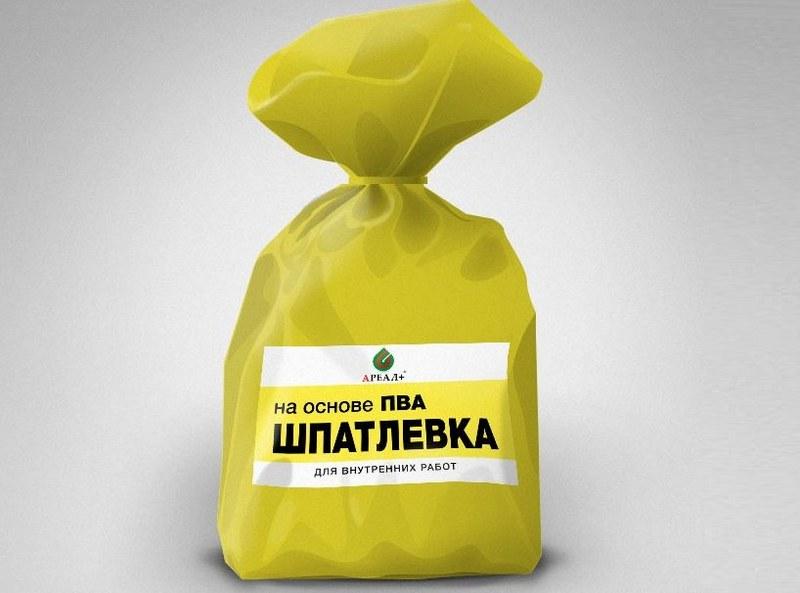 Шпаклевка «Ареал+» изготавливается в России на основе зарубежного сырья высокого качества