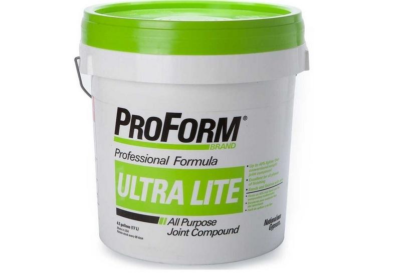 Шпаклевка ProForm обладает уникальным составом и высокой прочностью