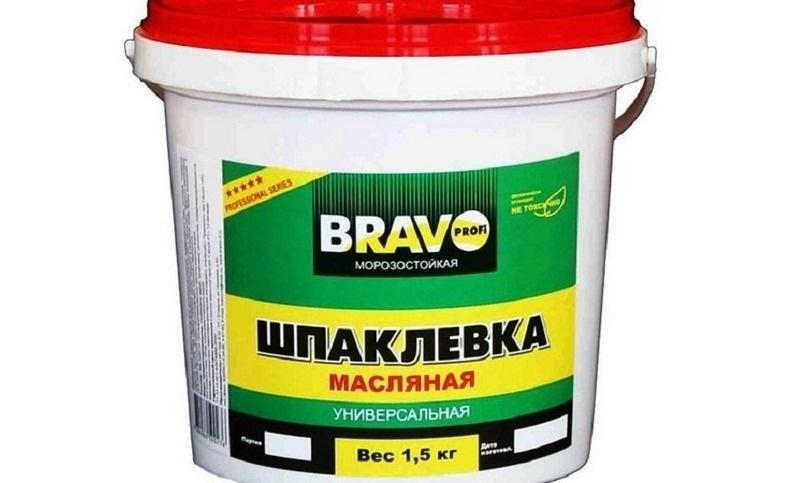 Шпаклевка на масляной основе легко наносится, быстро высыхает