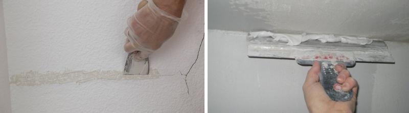 Шпаклевку используют для выравнивания поверхности, заделке трещин и подготовке к следующим работам