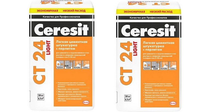 Штукатурка Ceresit ct 24 Light легко наносится ввиду повышенной пластичности, хорошо держится на разных поверхностях