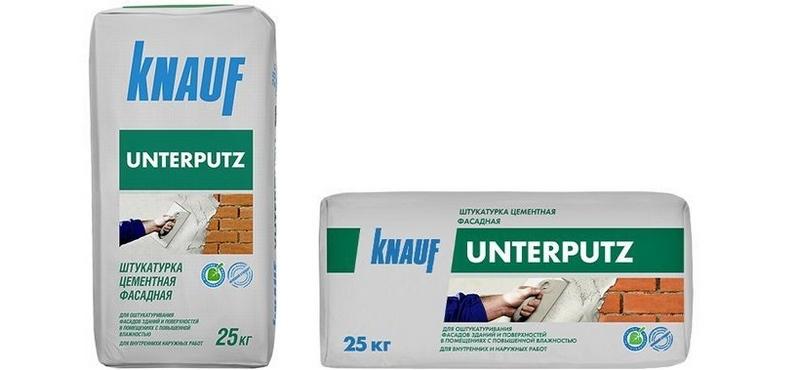 Штукатурка Кnauf Унтерпутц 25 рекомендована для использования в условиях повышенной влажности
