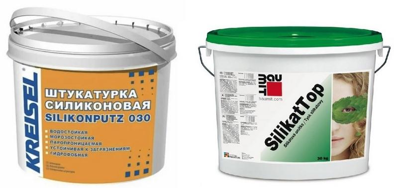 Силиконовые и силикатные фасадные штукатурки разработаны для наружного использования, имеют высокие характеристики прочности