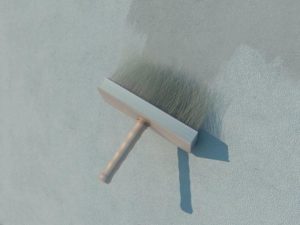 Следует подождать, чтобы он подсох