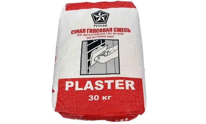 Состав Русеан Plaster подходит для поверхностей в виде бетона, гипсокартона, пазогребневых и цементно-стружечных плит, пеногазобетонных блоков