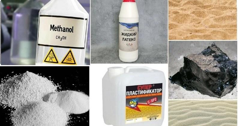 Специальные компоненты, которые входят в грунтовку