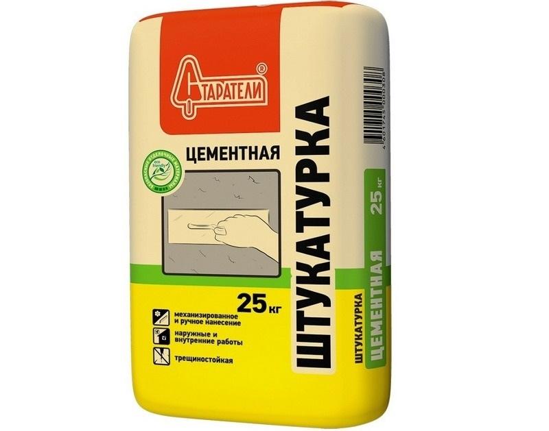 Старатели - популярная штукатурка на цементной основе для работ внутри и снаружи зданий