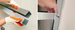 Теперь ножки крепят к основанию, соединив их просекателем в нескольких местах