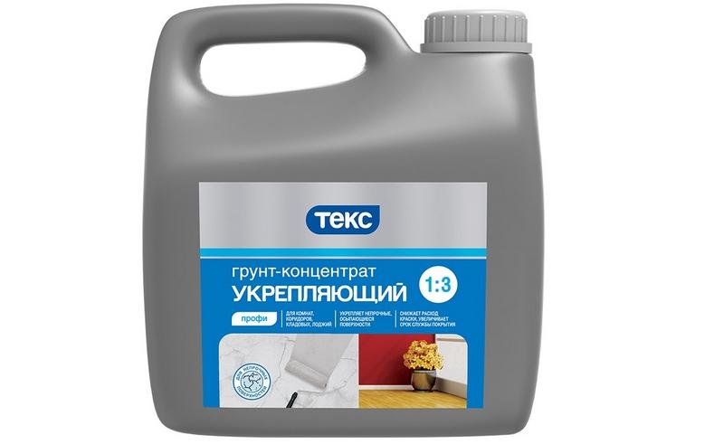 Укрепляющий грунт предназначен для углубленного закрепления поверхности стены